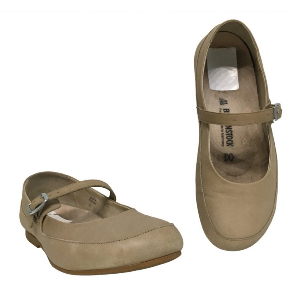 Birkenstock Tan Mary Jane Shoes Size 41